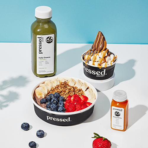 Daily Greens with a Freeze and an Acai Bowl